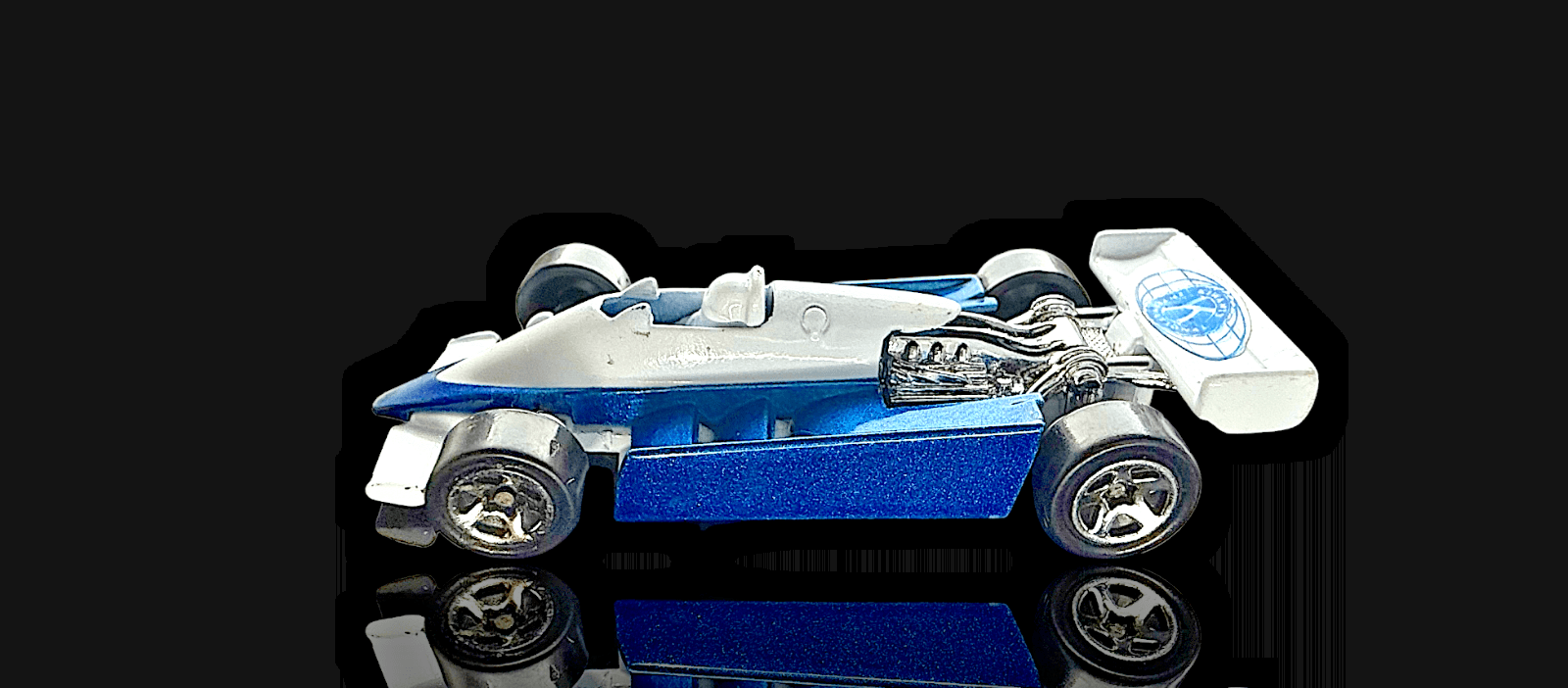 Hot Wheels 1982 Formula 1 ~ VINTAGE ~ Blue/White ~ Diecast - Thumbnail 2