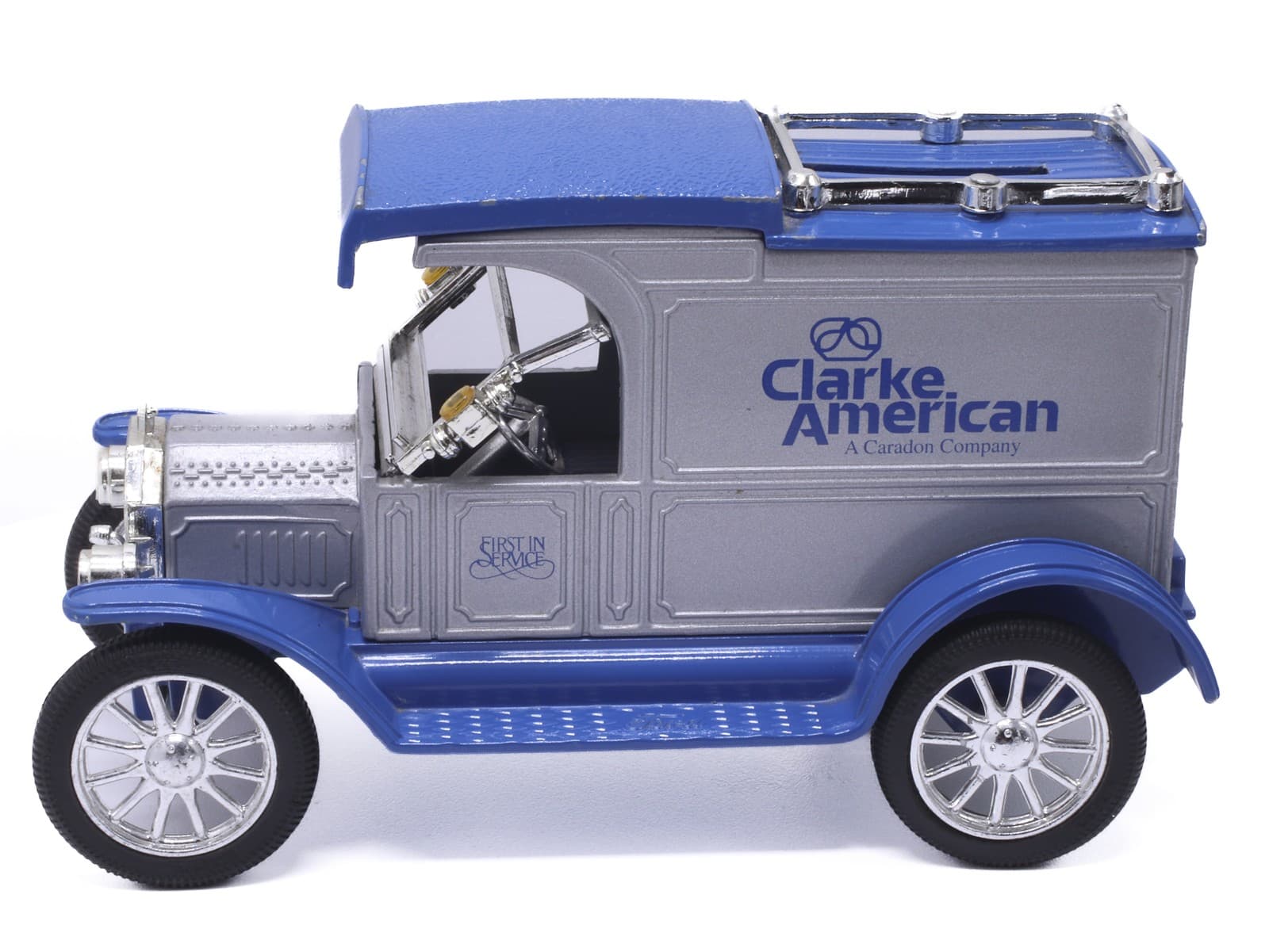 1996 Ertl Clarke American ~ 1913 FORD MODEL T Coin Bank ~ 1:25 - Thumbnail 4