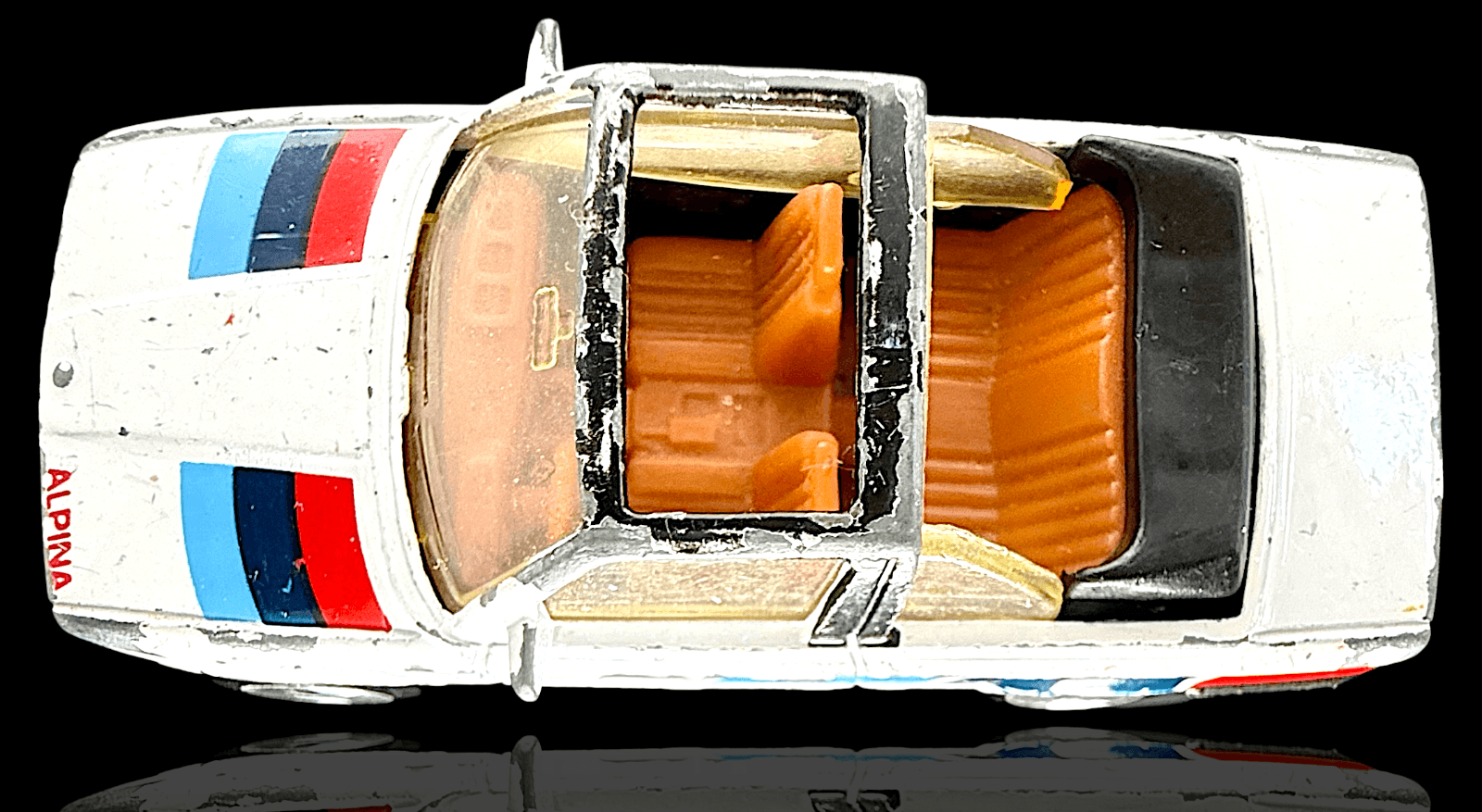 MATCHBOX 1985 BMW 323i ALPINA CABRIOLET ~ VINTAGE ~ LASER WHEELS - Thumbnail 3