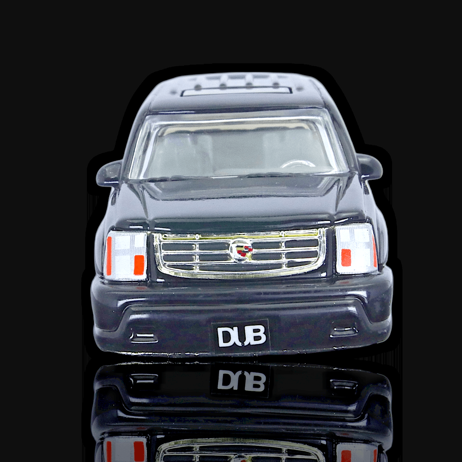 Jada 2002 CADILLAC ESCALADE "Dub City" ~ Black ~ 1:64 Diecast Toy Car - Thumbnail 3