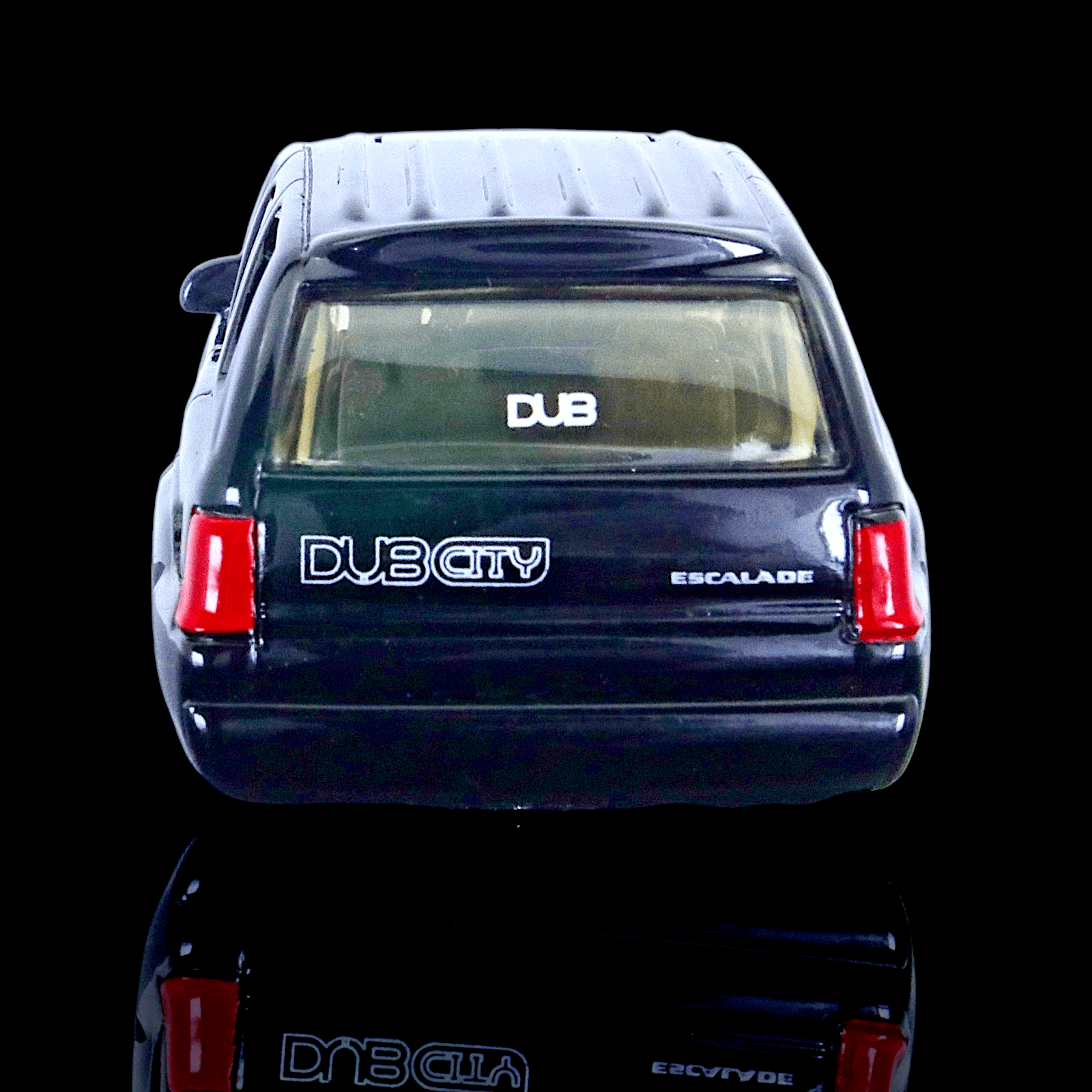 Jada 2002 CADILLAC ESCALADE "Dub City" ~ Black ~ 1:64 Diecast Toy Car - Thumbnail 4