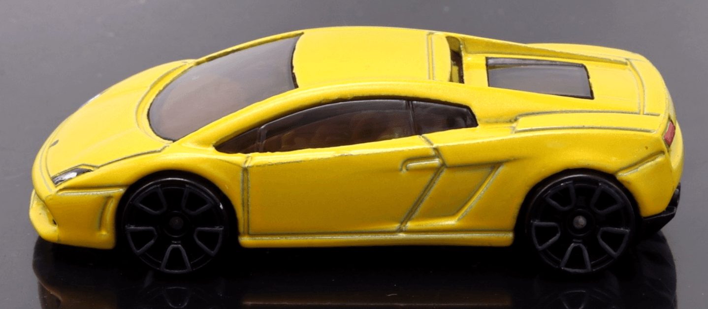 2019 Hot Wheels Multi-Pack ~ LAMBORGHINI GALLARDO LP 560-4 ~ Yellow 1:64 Diecast - Thumbnail 4