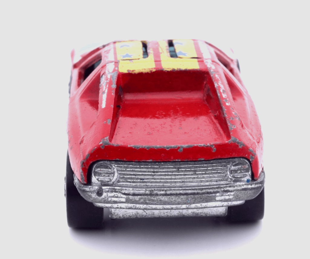 VINTAGE Hot Wheels Redline ~ FLYING COLORS 1970 MERCEDES C-111 ~ Diecast - Thumbnail 9