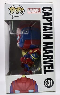 Avengers Mech Strike Captain Marvel Funko Pop #831 - Thumbnail 2