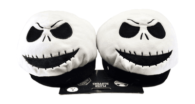Disney Nightmare Before Christmas Jack Skellington Plush Slippers Adult L 9-10 - Thumbnail 4