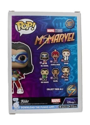 Funko Pop! Marvel Studios Ms. Marvel Figure 1077 - Thumbnail 2