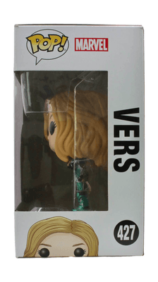 Funko Pop! Marvel Captain Marvel #427 Vers Bobble-Head Figure - Thumbnail 4