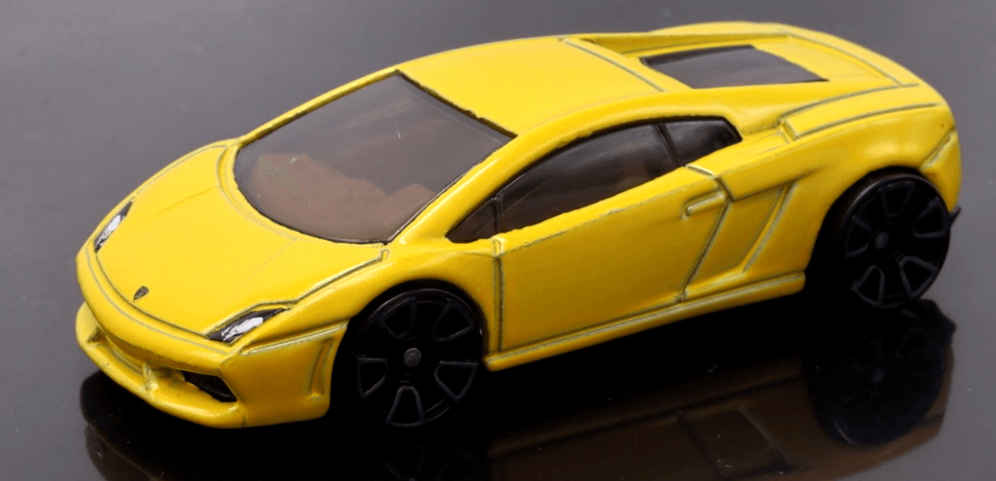 2019 Hot Wheels Multi-Pack ~ LAMBORGHINI GALLARDO LP 560-4 ~ Yellow 1:64 Diecast - Thumbnail 2