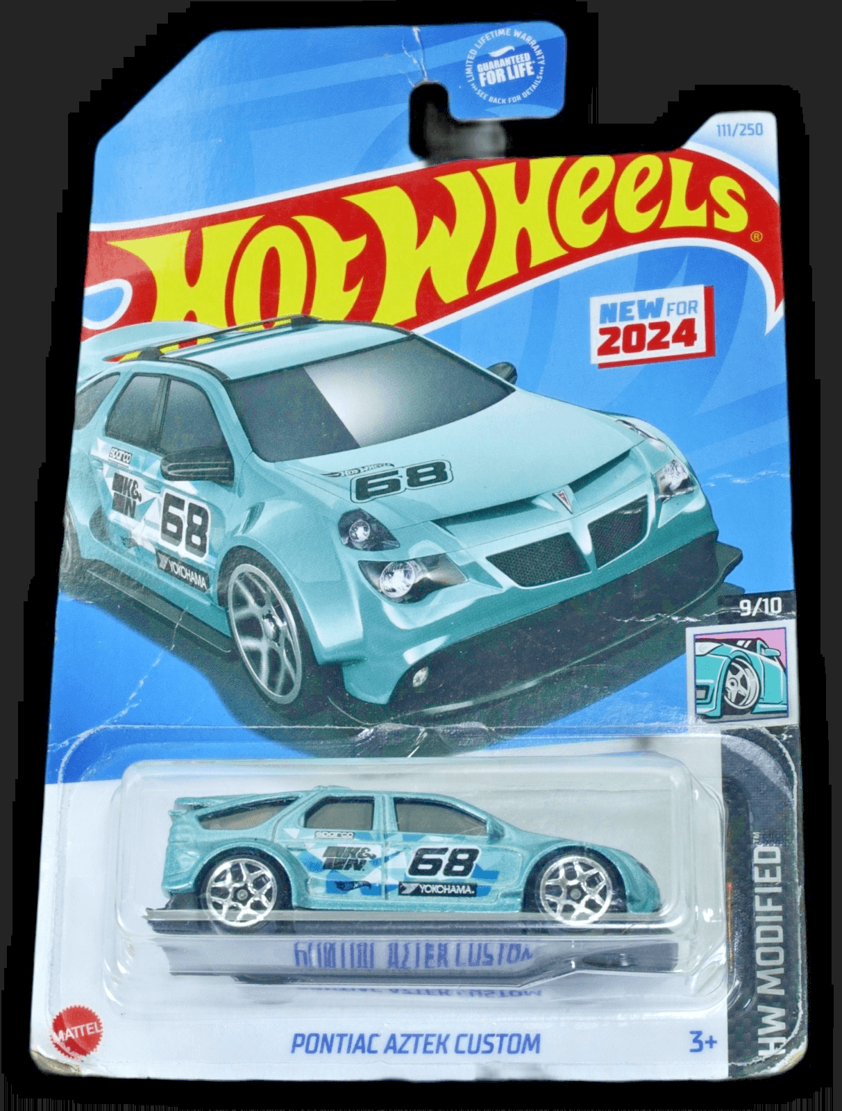 2024 Hot Wheels PONTIAC AZTEK ~ Custom Blue ~ HW Modified #9/10 ~111/250