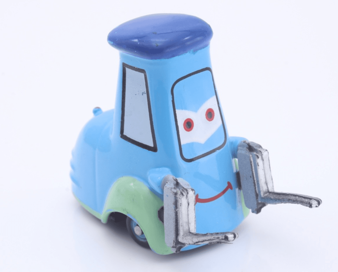 Disney Pixar Cars ~ GUIDO FORKLIST ~ Diecast Blue Pitty 1:55