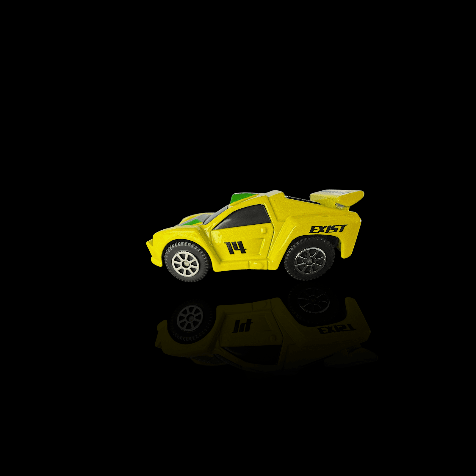 MAISTO PB-DRT Exist Firestone #14 Yellow Die cast 1:64 - Thumbnail 2