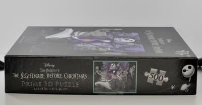 Disney Tim Burton Nightmare Before Christmas 3D Puzzle 500 Pieces - Thumbnail 6