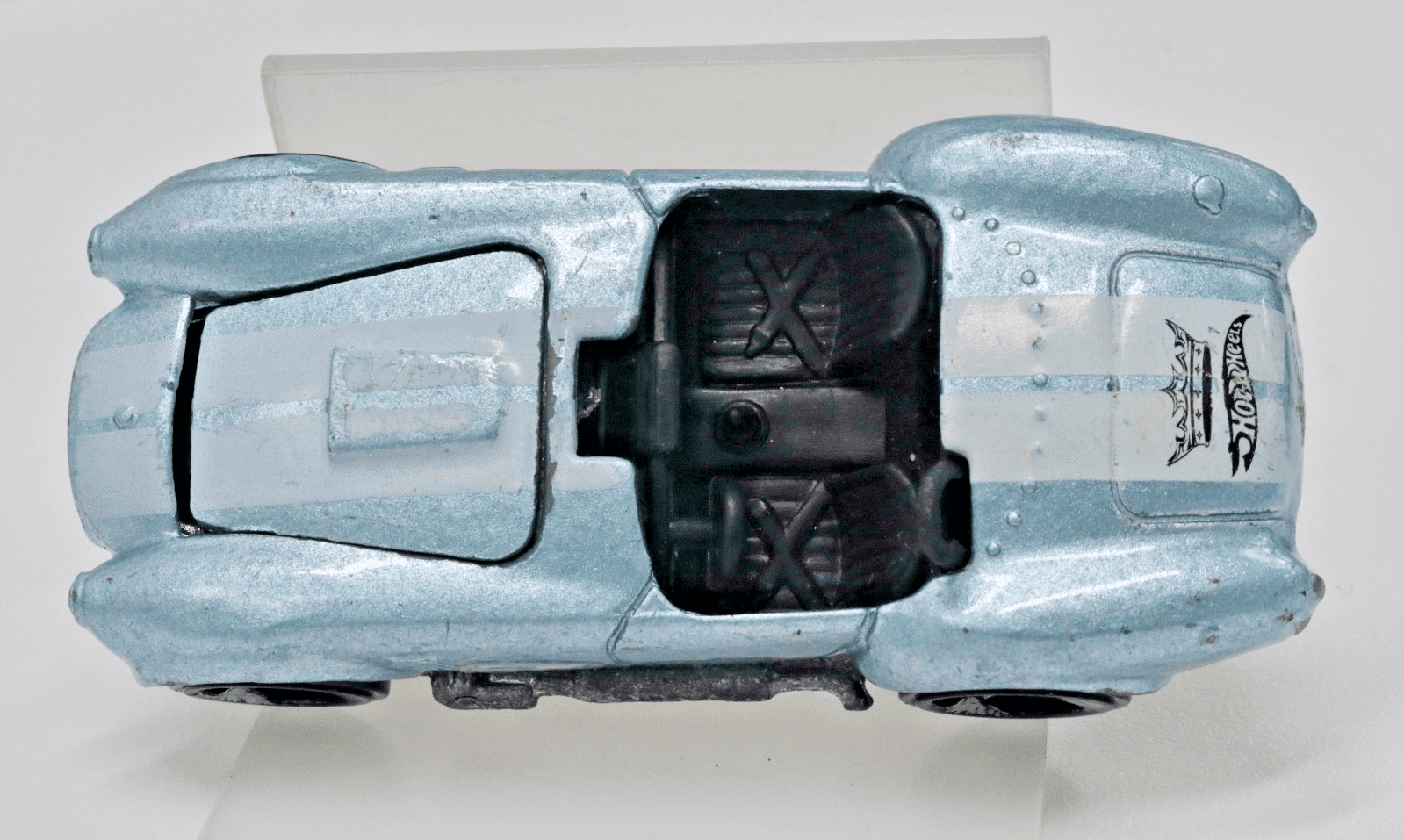 Hot Wheels ~ 1982 SHELBY COBRA 427 S/C ~ Light Blue Metallic 1/64 - Thumbnail 6
