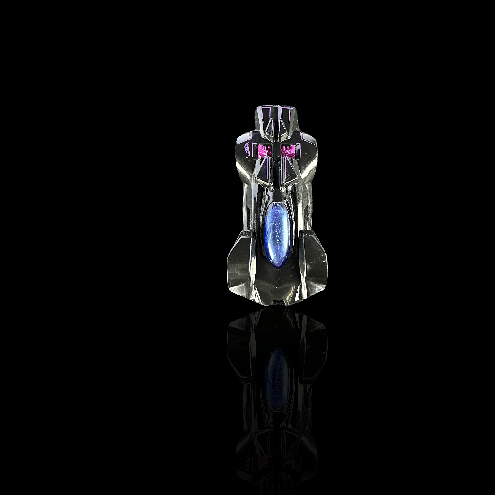 Hot Wheels 2014 REV ROD ~ Black w/Purple Trimmed Wheels ~ HW City ~ Diecast Car - Thumbnail 4