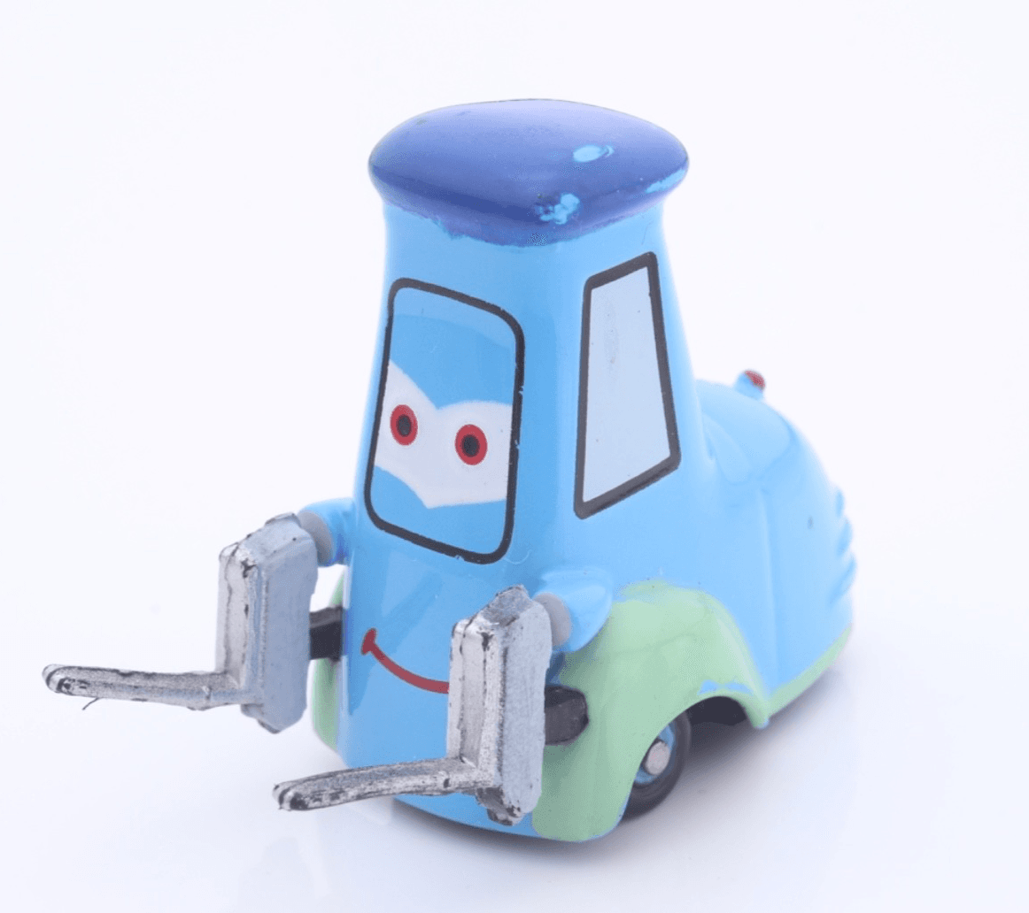 Disney Pixar Cars ~ GUIDO FORKLIST ~ Diecast Blue Pitty 1:55 - Thumbnail 2