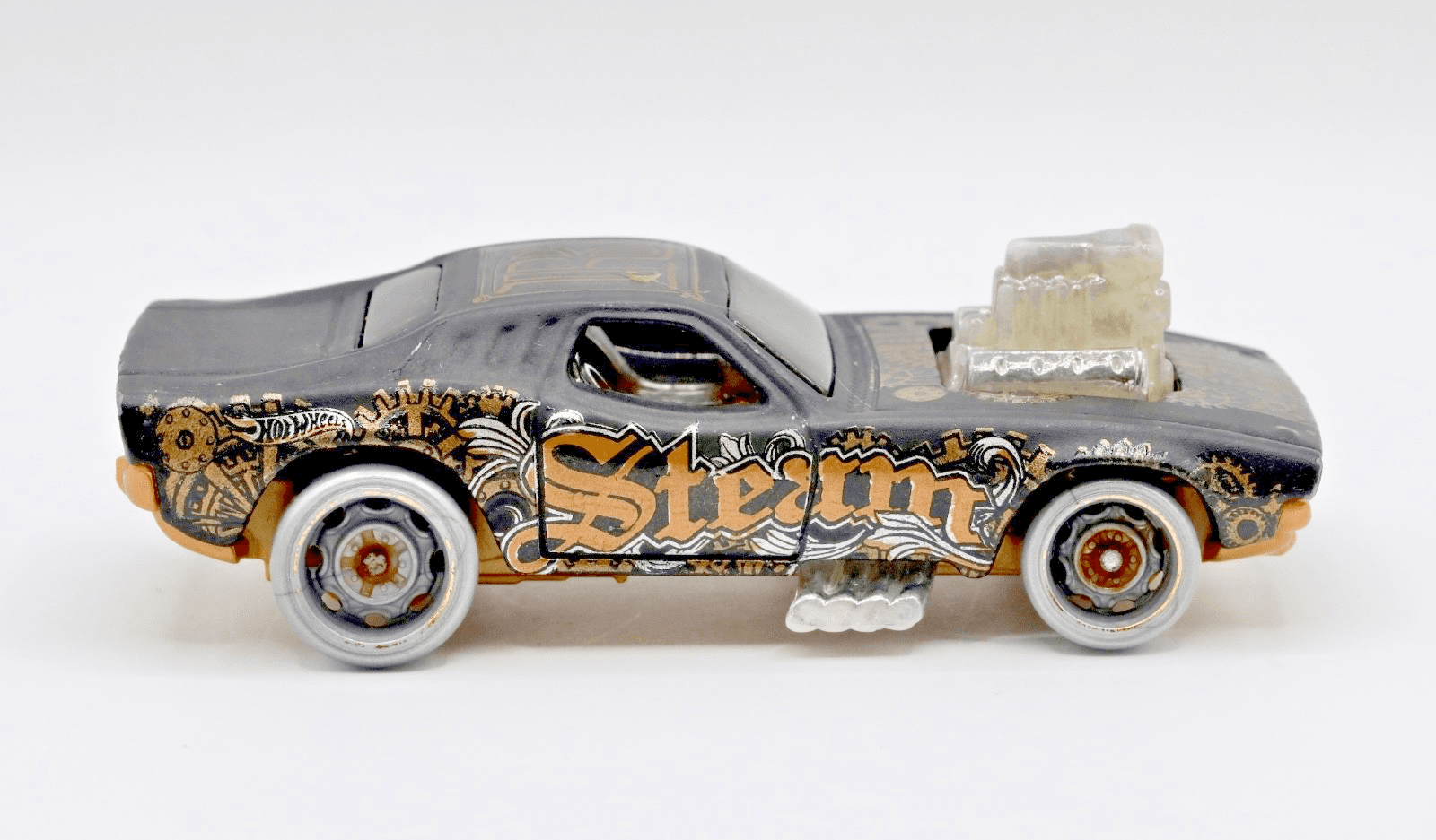 2020 Hot Wheels Art Cars ~ 1970 RODGER DODGER ~ Steampunk Black Gold Diecast