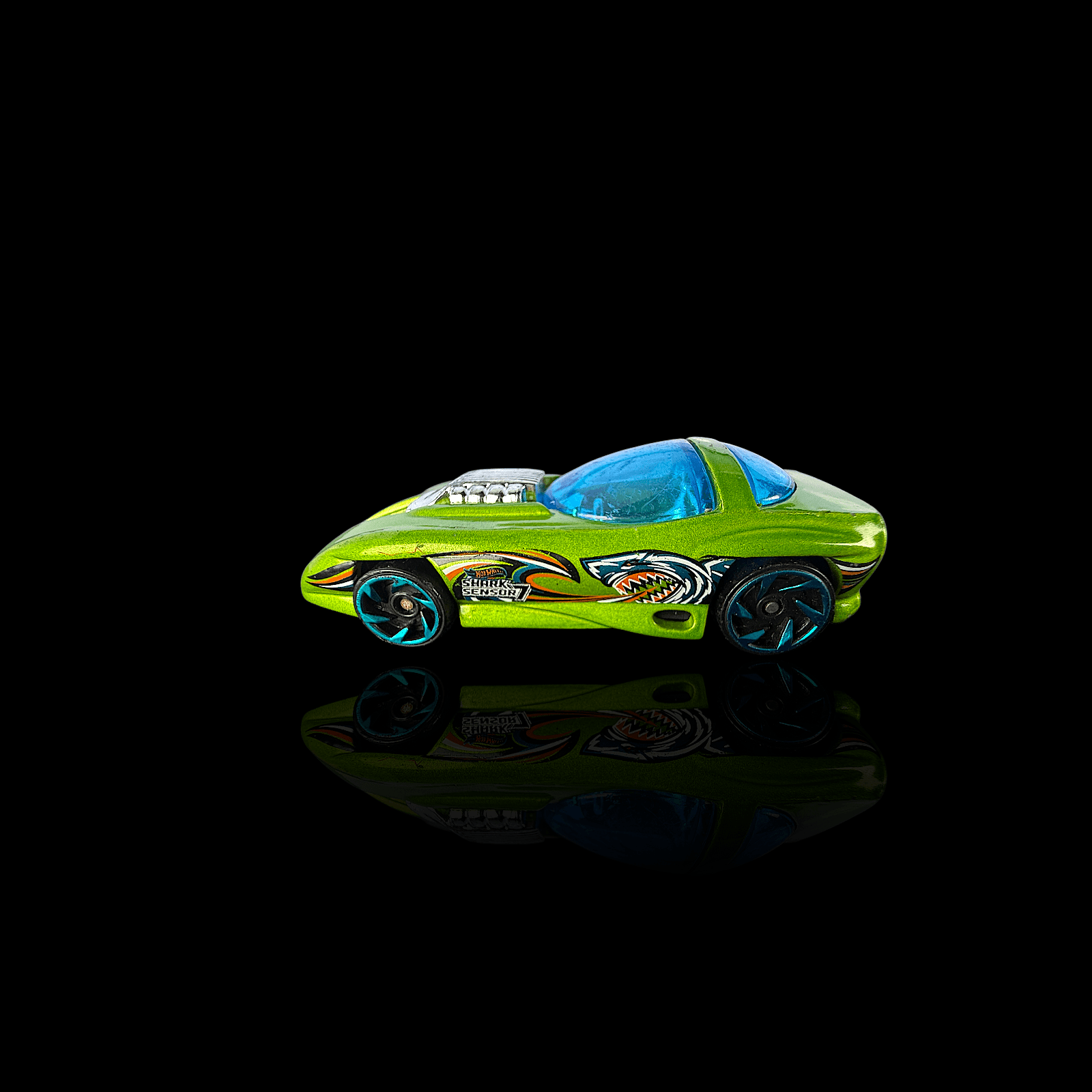 Hot Wheels 2002 Silhouette II ~ #152 Antifreeze Green Die-Cast Car - Thumbnail 2