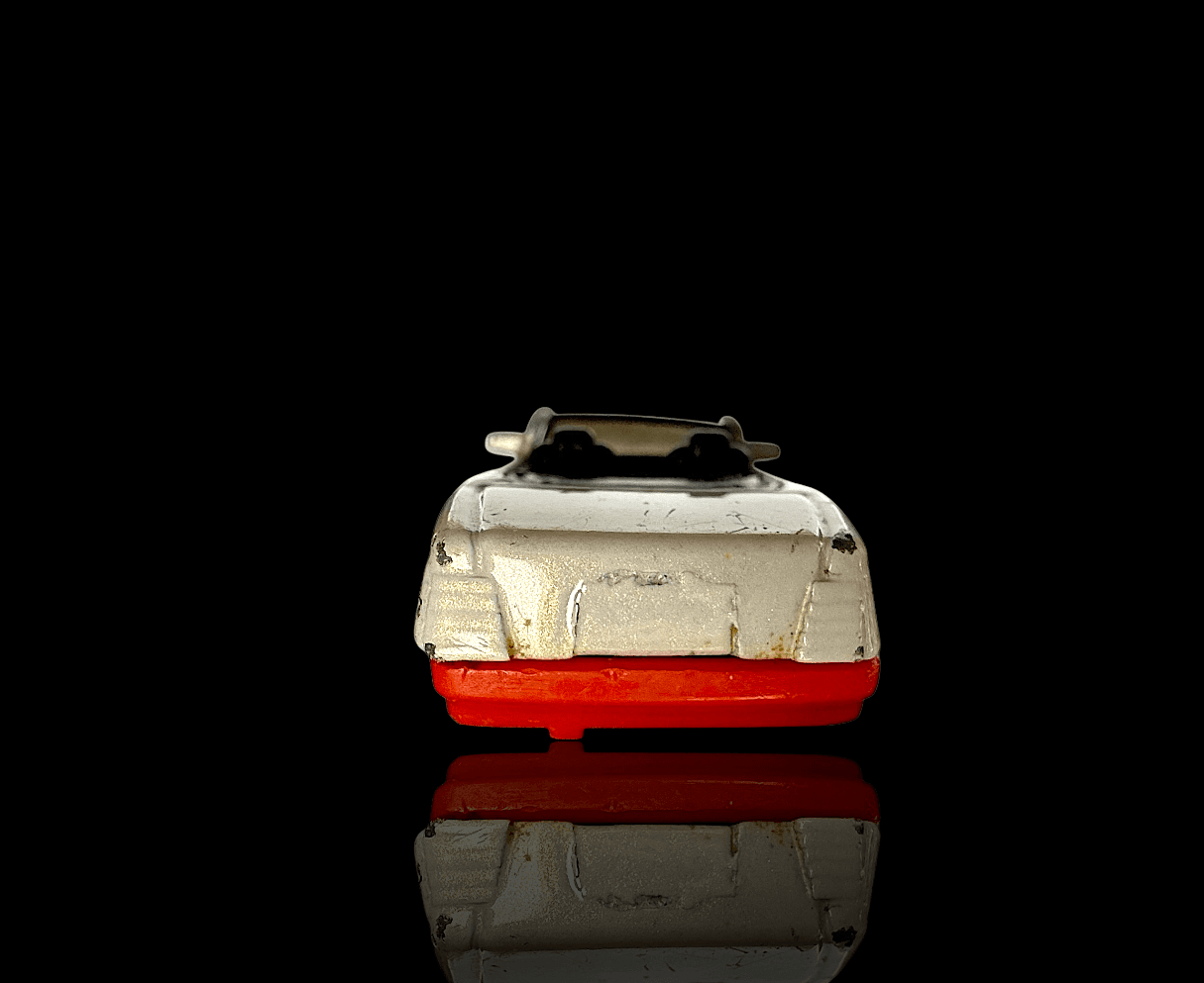 HOT WHEELS 1989 Mercedes-Benz 500 SL Convertible ~ White 1;64 - Thumbnail 5