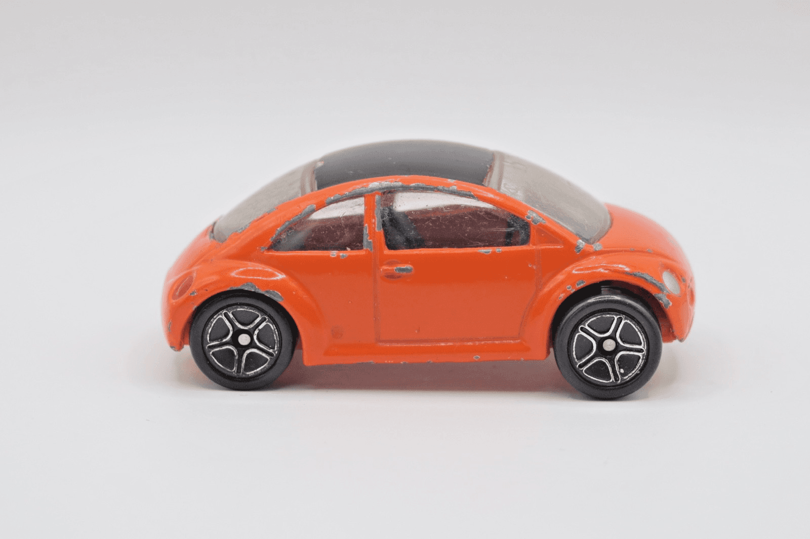 1998 Matchbox ~ VW Concept 1 Beetle ~ "Cool Concepts Series 3" ~ Orange 1:64