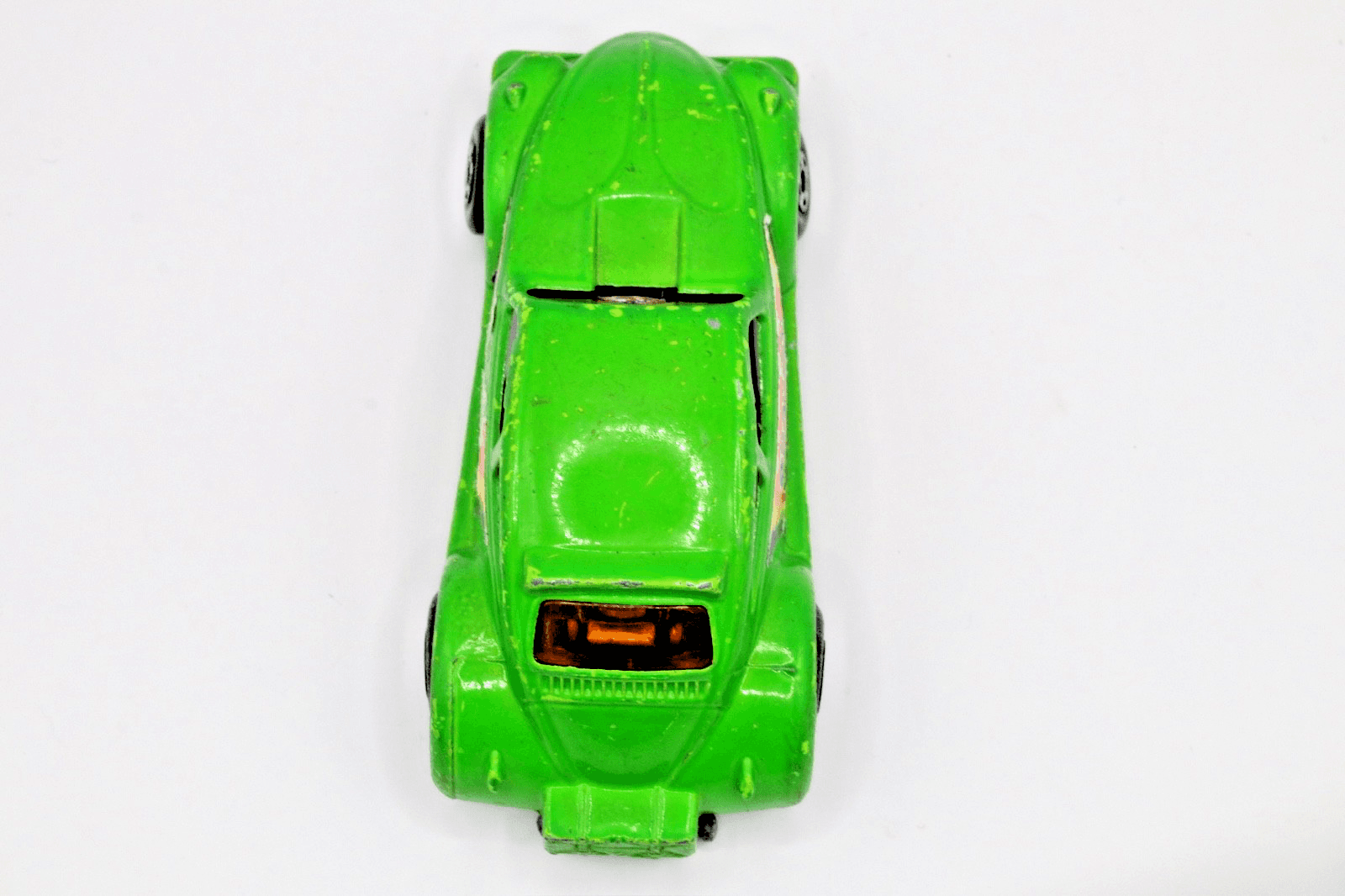 LESNEY Matchbox Superfast ~ 1972 VW Beetle ~ #43 Dragon Wheels ~ Diecast - Thumbnail 7