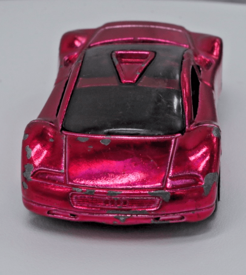 Matchbox ~ 1995 AUDI AVUS QUATTRO ~ Red Diecast 1/64 - Thumbnail 6