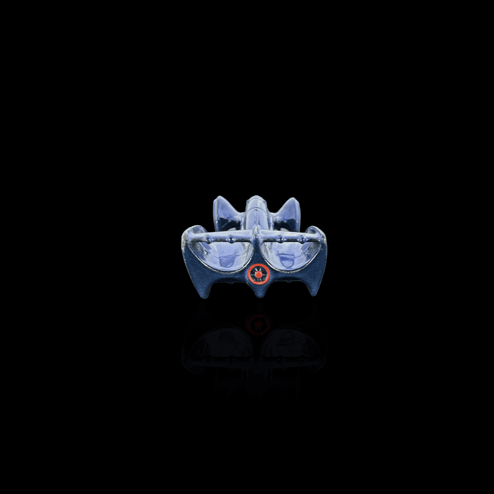 HOT WHEELS ~ BATMAN LIVE TOUR BATMOBILE ~ BLUE 1:64 COLLECTIBLE DIECAST CAR - Thumbnail 3