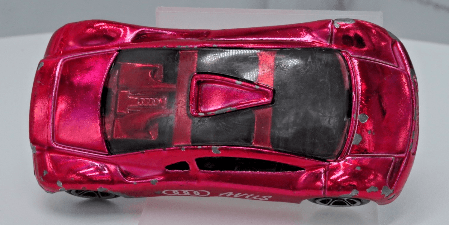 Matchbox ~ 1995 AUDI AVUS QUATTRO ~ Red Diecast 1/64 - Thumbnail 7
