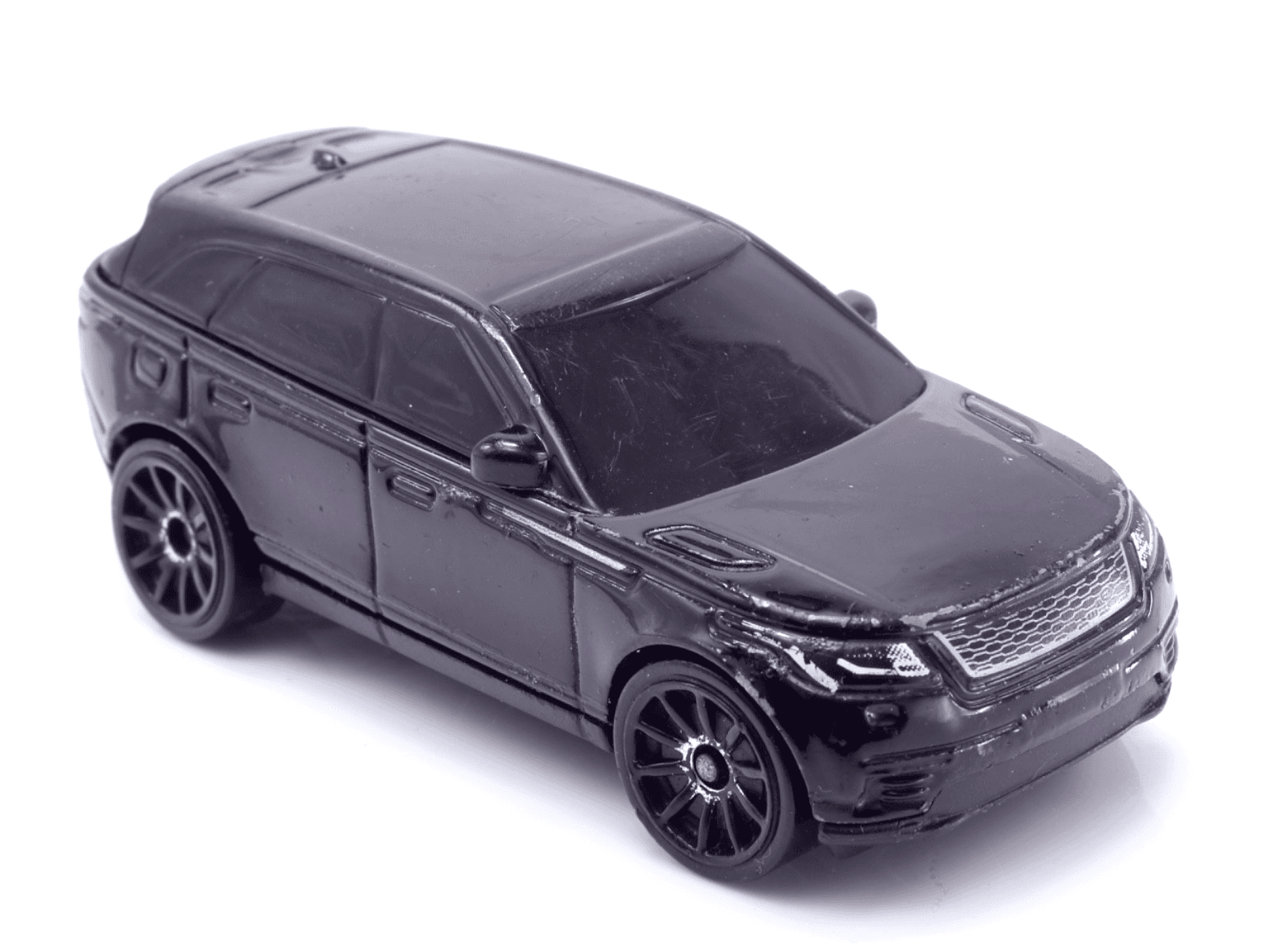 2019 Hot Wheels ~ RANGE ROVER VELAR ~ Black 1:64 Diecast SUV Loose