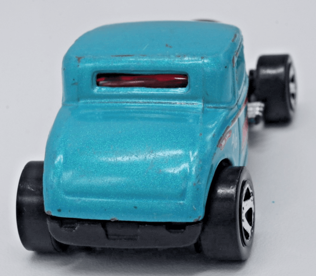 VTG 1997 Hot Wheels '32 HWCC FORD Rod & Custom ~Blue Coupe 1:64 Diecast - Thumbnail 6