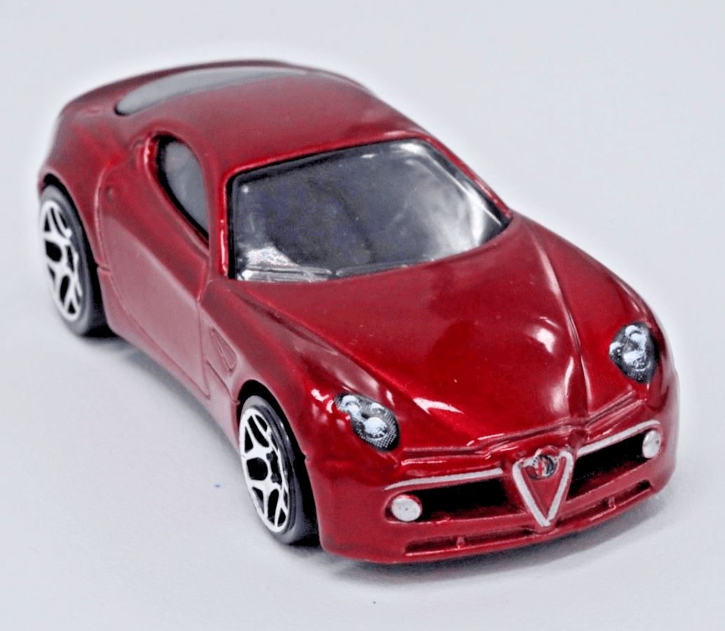 Hot Wheels ~ 2022 ALFA ROMEO 8C COMPETIZIONE ~ Red 1:64 Diecast Loose Car