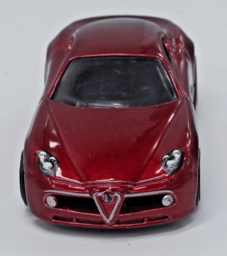 Hot Wheels ~ 2022 ALFA ROMEO 8C COMPETIZIONE ~ Red 1:64 Diecast Loose Car - Thumbnail 6