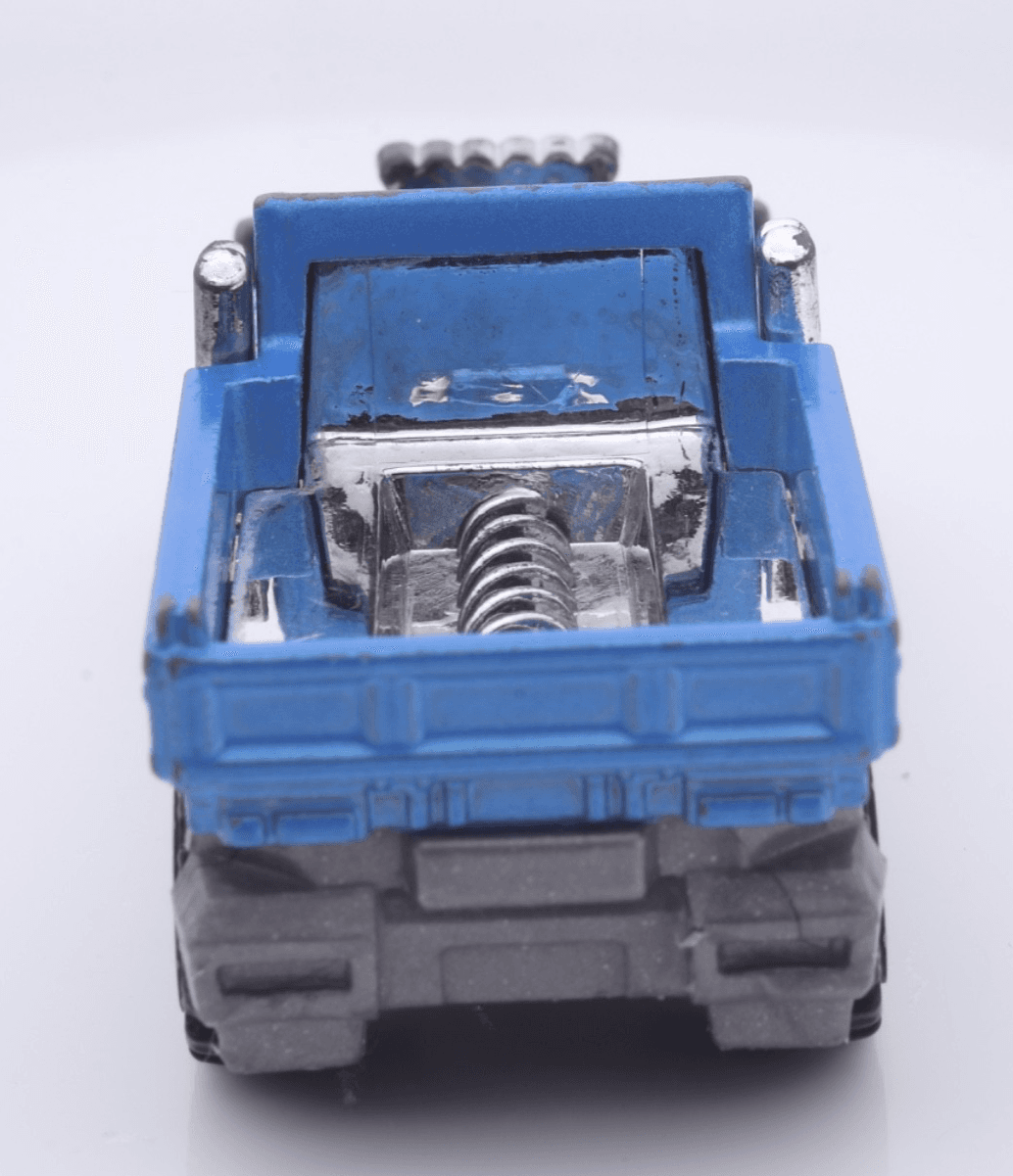 2014 Hot Wheels City ~ SO PLOWED ~ Snow Plow Truck Blue Diecast 1:64 - Thumbnail 7