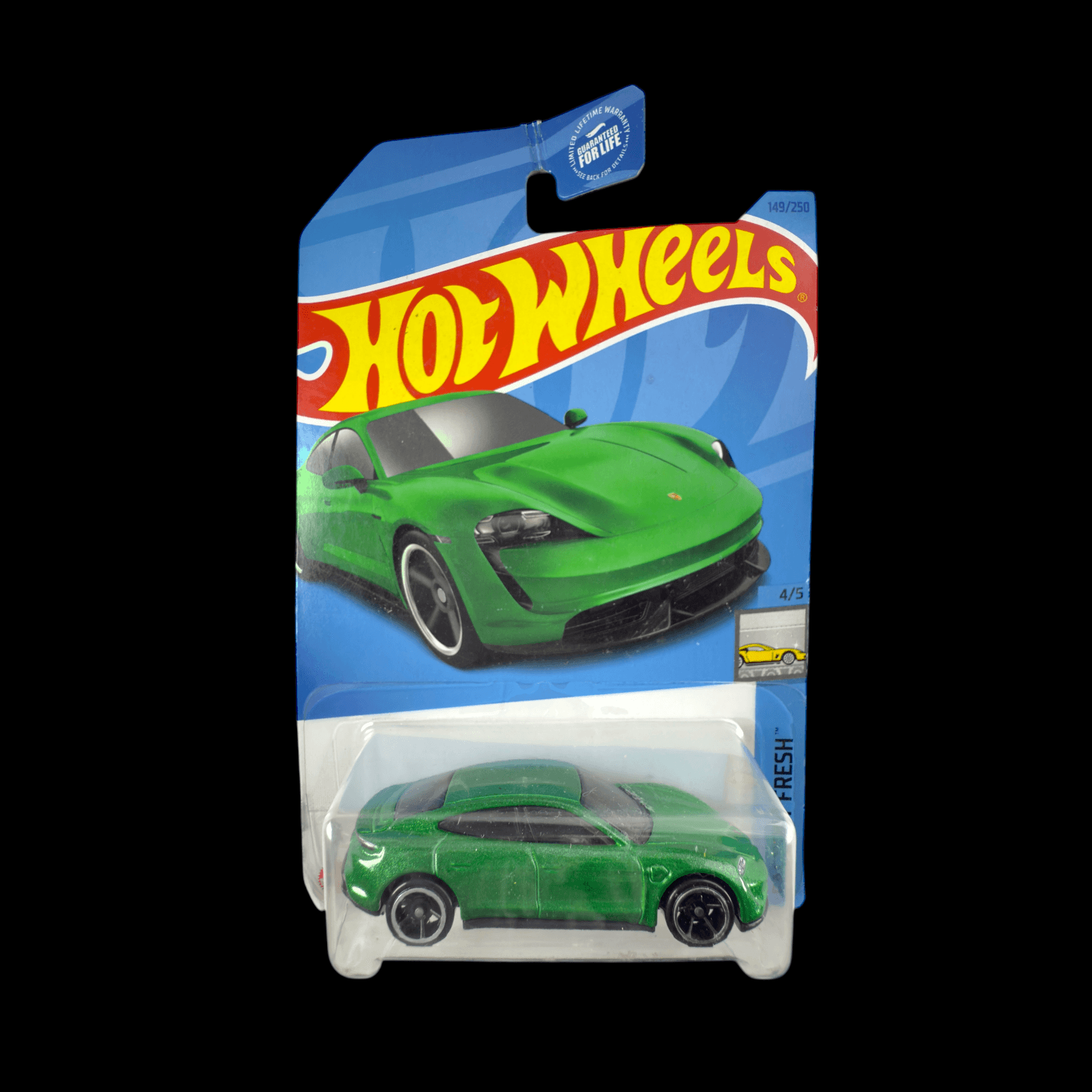 Hot Wheels 2023 Porsche Taycan Turbo S #149/250 HW Factory Fresh 4/5