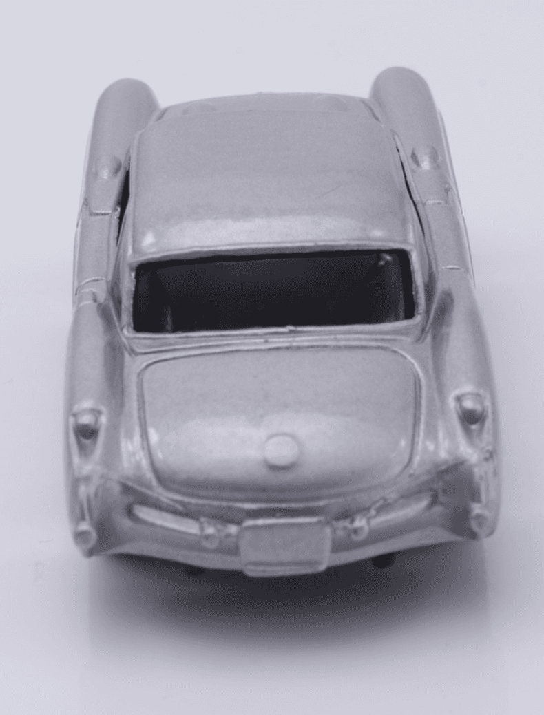 Maisto ~ 1957 CHEVROLET CORVETTE ~ Silver / Red 1:64 Diecast - Thumbnail 7