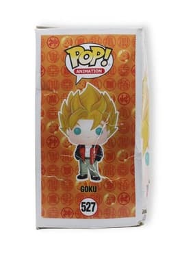 Funko POP Animation Dragon Ball Z Goku Casual #527 BOX SEVERELY DAMAGED - Thumbnail 3