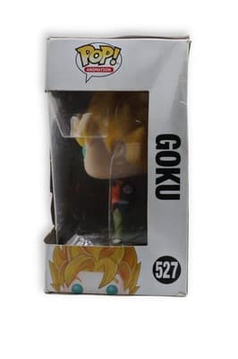 Funko POP Animation Dragon Ball Z Goku Casual #527 BOX SEVERELY DAMAGED - Thumbnail 4