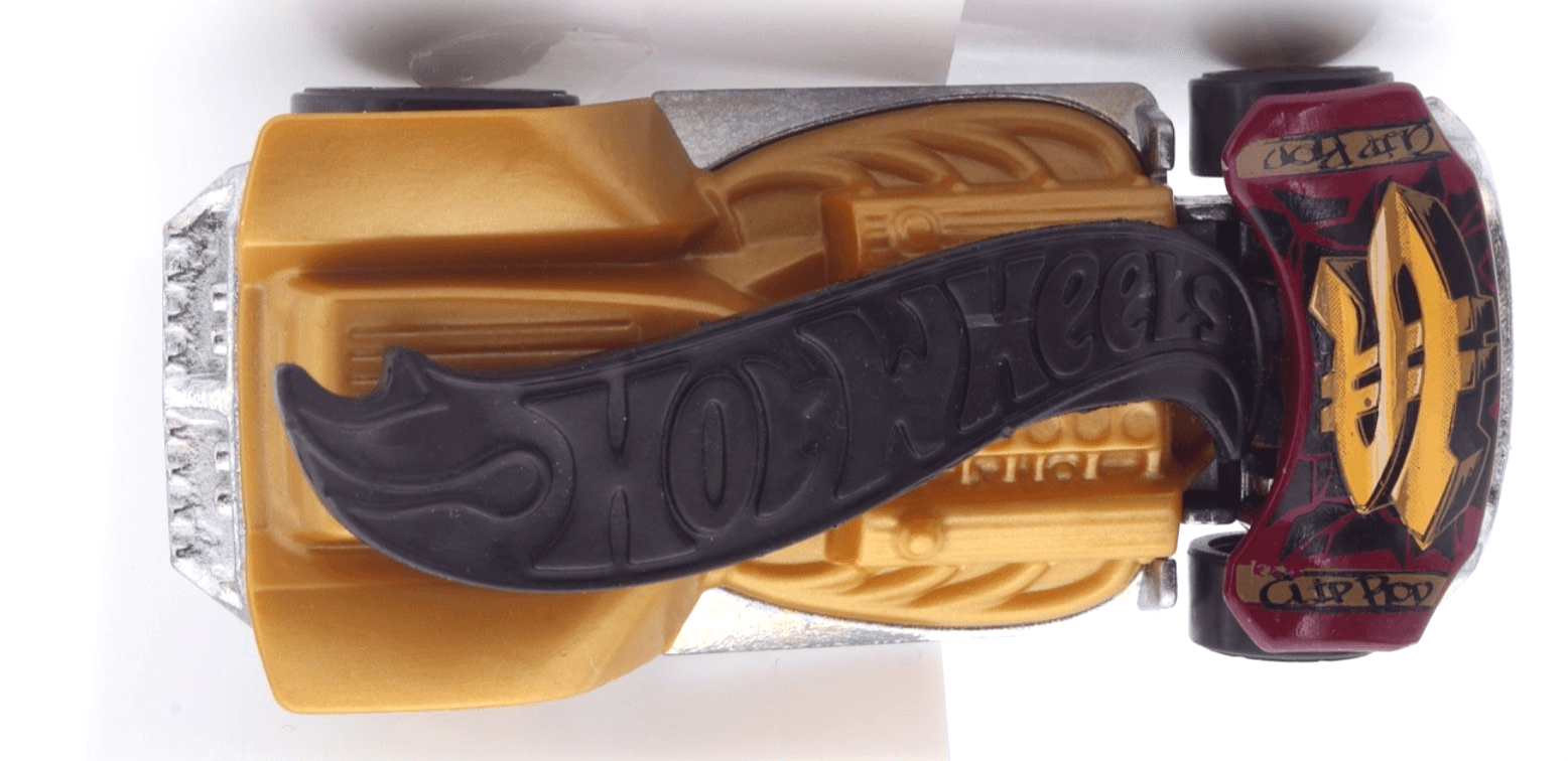 2019 Hot Wheels ~ CLIP ROD ~ GHB51 ~ Gold Black Burgandy Loose Toy Car - Thumbnail 9