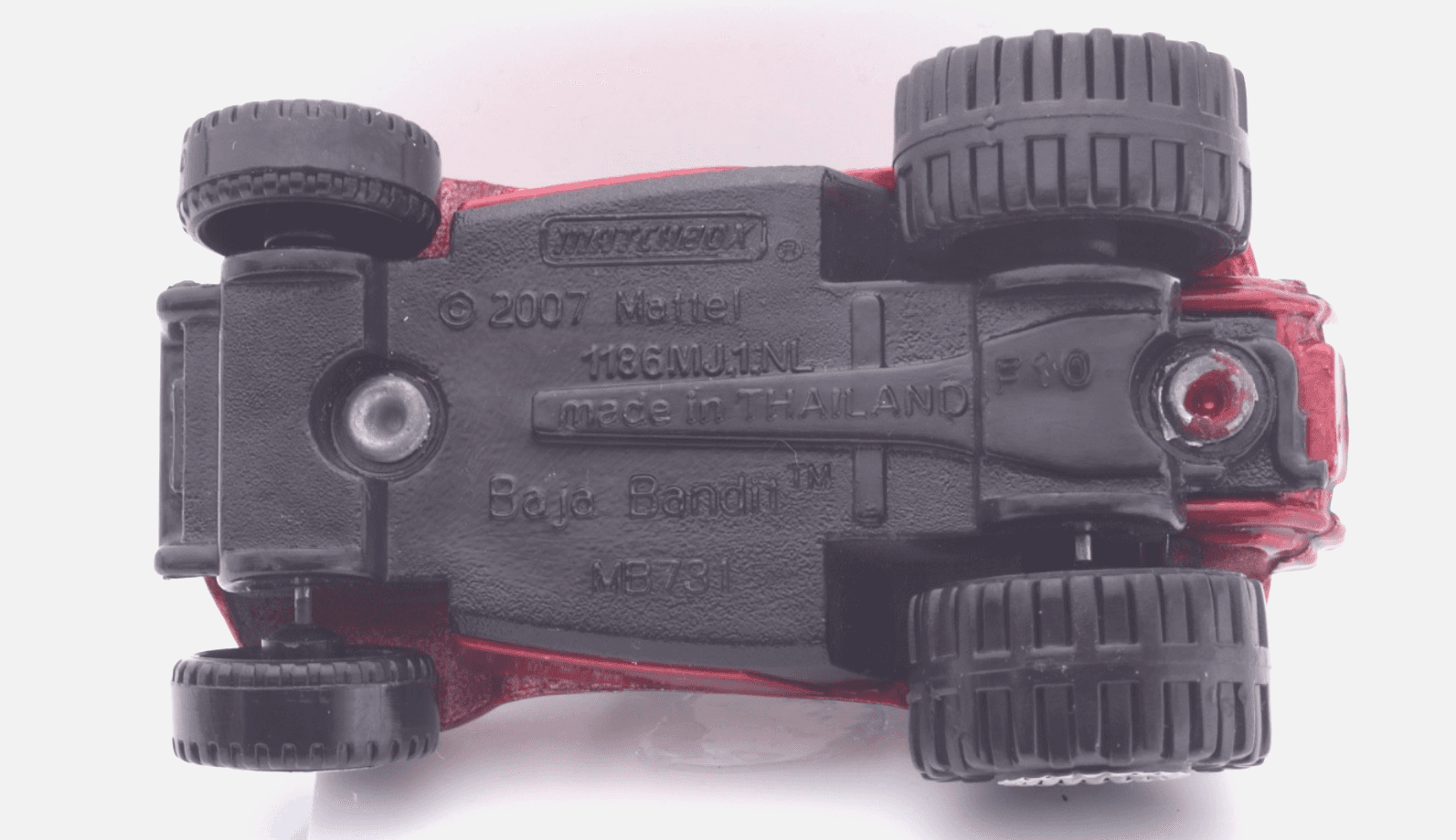 2103 Matchbox Explorers ~ 1965 BAJA BANDIT ~ Red Dune Buggy 1:64 - Thumbnail 9