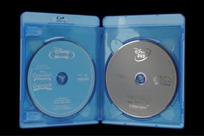 Disney Cinderella II & III (1 Blue-Ray DVD, 2 Regular DVD’s, 2 Digital Codes) - Thumbnail 3
