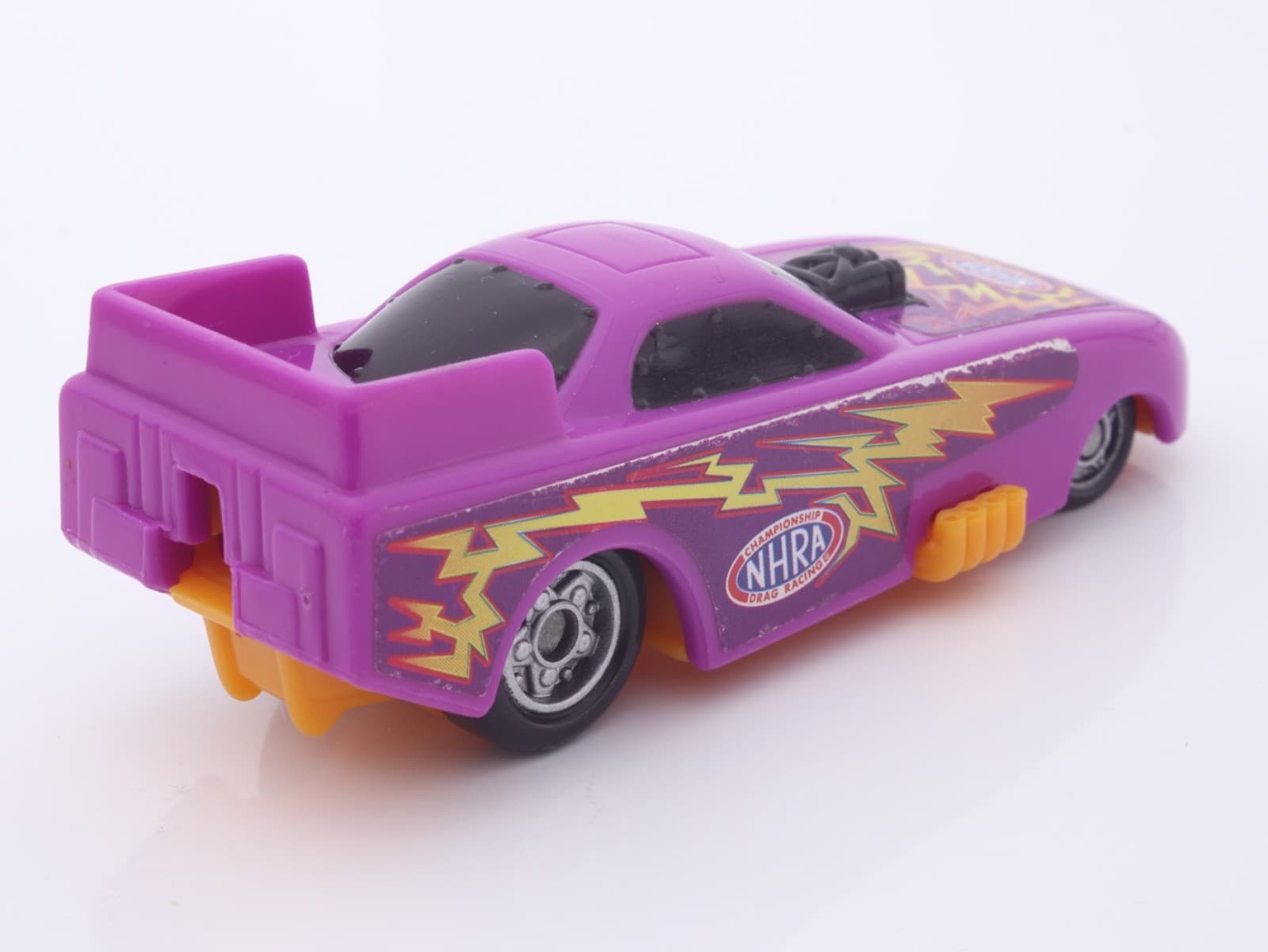 Unbranded ~ 2002 NHRA Drag Racing ~ FUNNY CAR DRAGSTER ~ Plastic Purple 5/5 VHTF - Thumbnail 6