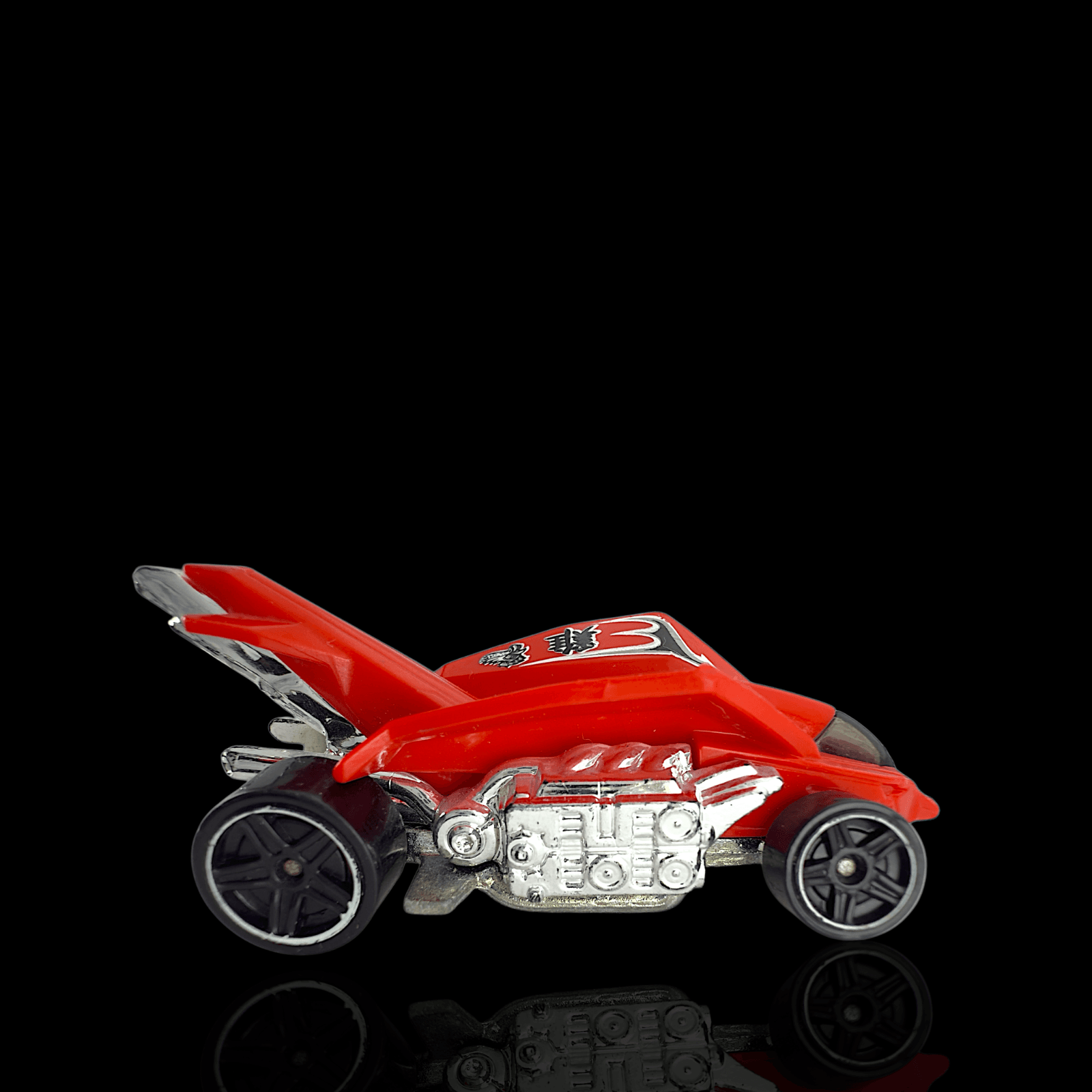 Hot Wheels 2017 Street Beasts Turbo Rooster Red 89/365 1/10 Diecast Car