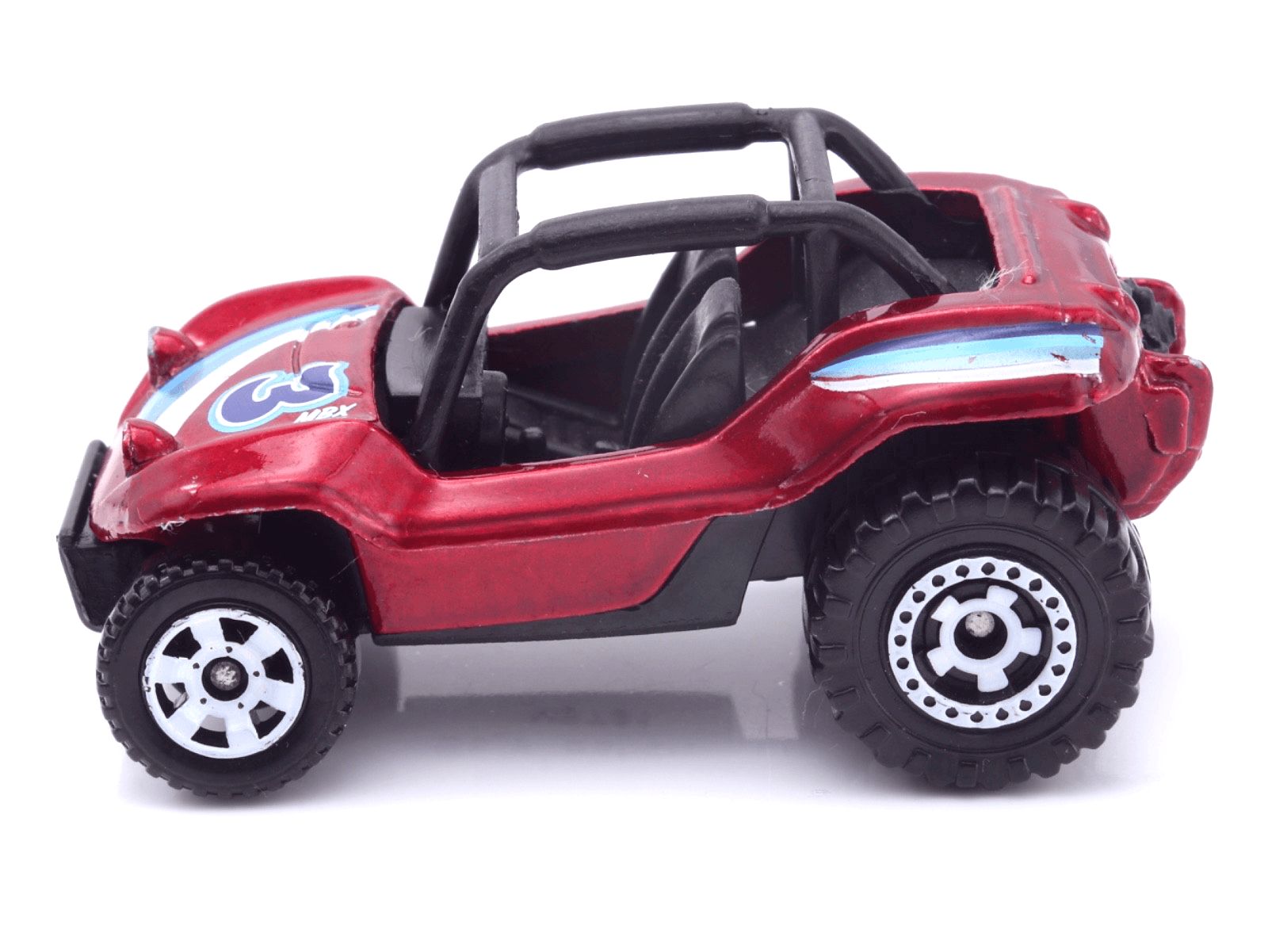 2103 Matchbox Explorers ~ 1965 BAJA BANDIT ~ Red Dune Buggy 1:64 - Thumbnail 4