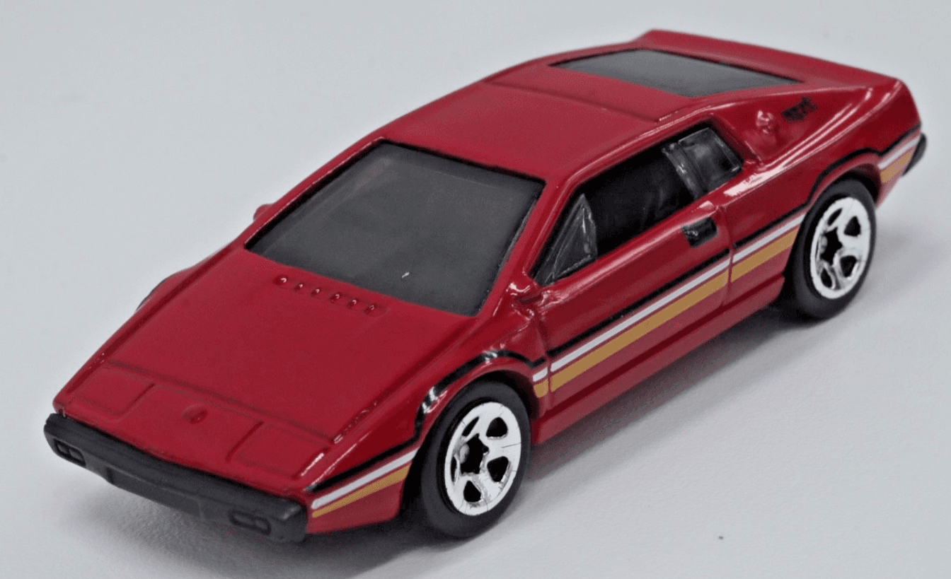 Johnny Lightning ~ 1980 LOTUS ESPRIT TURBO ~ Red 1:64 Diecast Car - Thumbnail 2