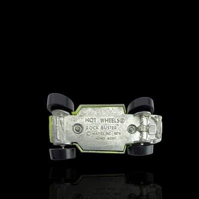 Hot Wheels 1975 Rock Buster ~ BW HK TAMPO Hood Error! - Thumbnail 6