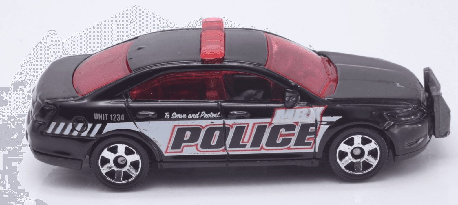 2012 Matchbox ~ FORD POLICE INTERCEPTOR ~ Black from POLICE 5~Pack LOOSE - Thumbnail 3