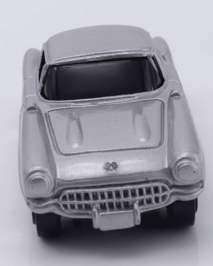 Maisto ~ 1957 CHEVROLET CORVETTE ~ Silver / Red 1:64 Diecast - Thumbnail 8