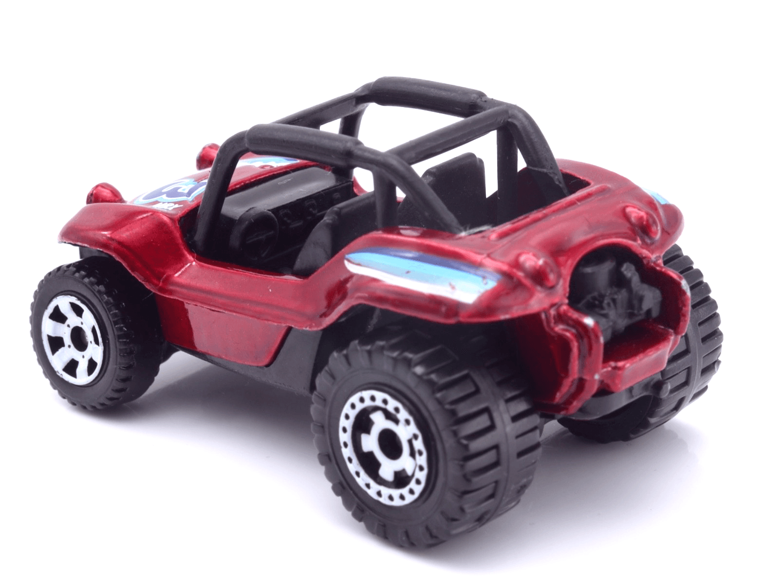 2103 Matchbox Explorers ~ 1965 BAJA BANDIT ~ Red Dune Buggy 1:64 - Thumbnail 5