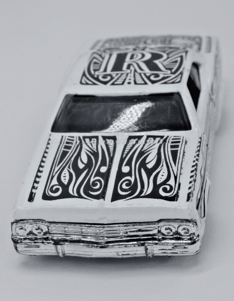 2016 Hot Wheels Art Cars (1/10) ~ 1965 CHEVY IMPALA ~ Collector # 191/250 1/164 - Thumbnail 6
