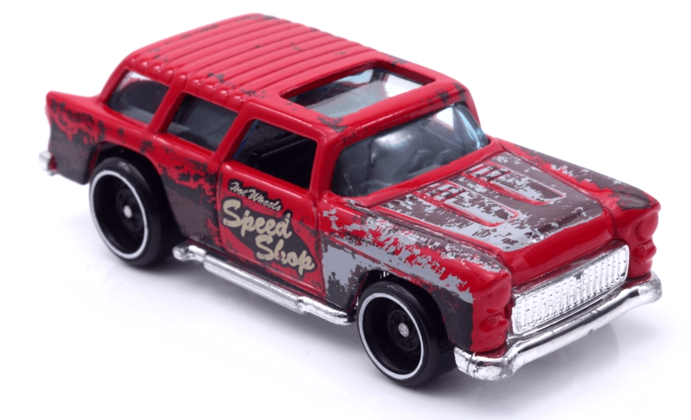Hot Wheels Classic ~ 1955 NOMAD ROD SQUAD (5/10) ~ Collector #183/250 Diecast