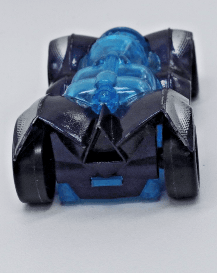 Majorette ~ FICTION 511 ~ Blue Silver Diecast Toy Car Translucent Top - Thumbnail 5